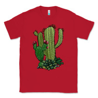 Red cactus Classic Tee - Jasminsmagicworld