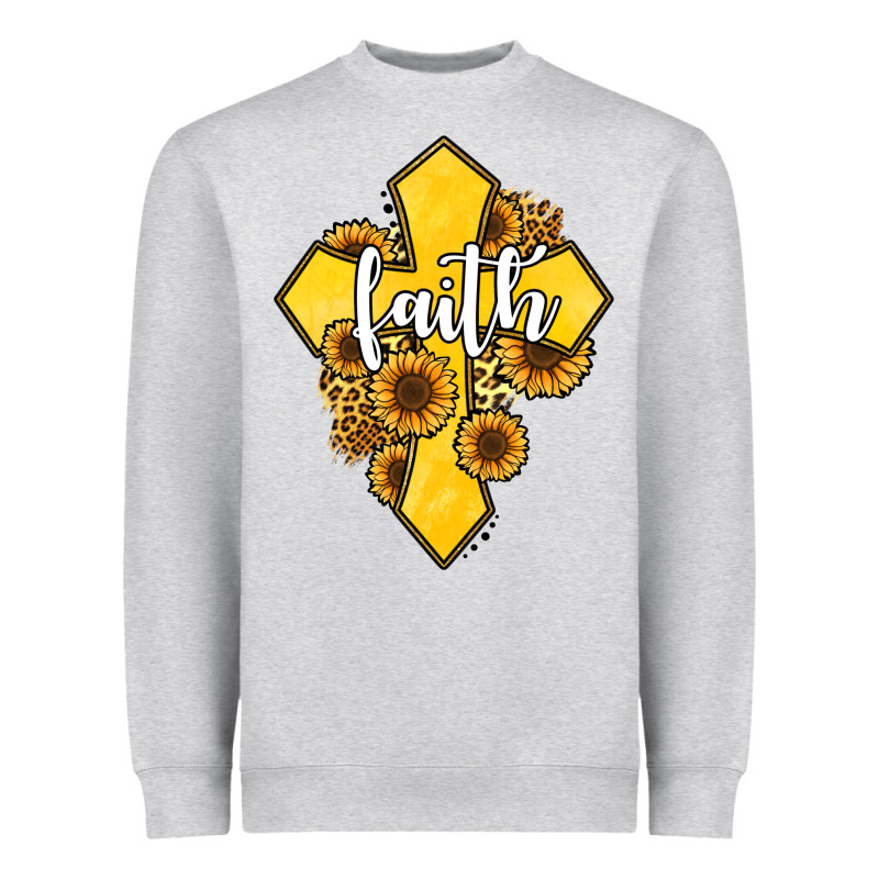 Faith Childhood Cancer Heavyweight Sweatshirt by Jasminsmagicworld | Teevron