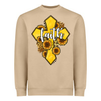 Mushroom faith childhood cancer Heavyweight Sweatshirt - Jasminsmagicworld