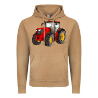 Vintage Camel western farm tractor red Vintage Hoodie - Artiststas