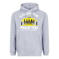 Heather Grey Study the past if you would define the future shi Heavyweight Hoodie - Bettercallsaul