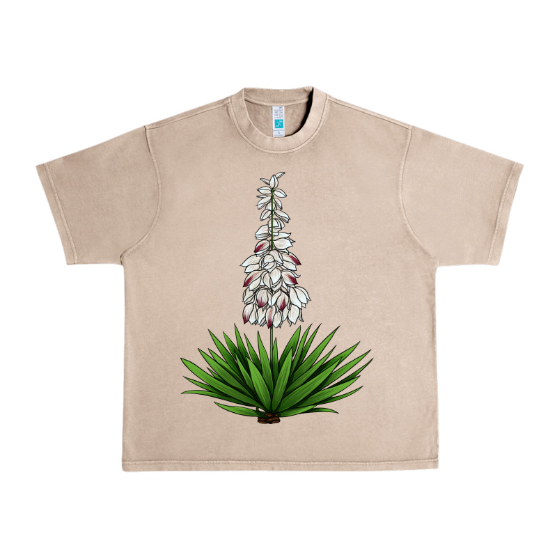 Yucca Flower Iiiustrations Urban Heavy Tee by LillyAllenDesigns | Teevron