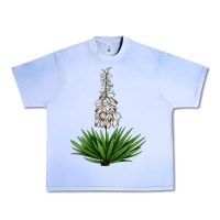 Grape Ice Yucca Flower IIIustrations Urban Heavy Tee - LillyAllenDesigns