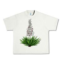 Pistachio Yucca Flower IIIustrations Urban Heavy Tee - LillyAllenDesigns