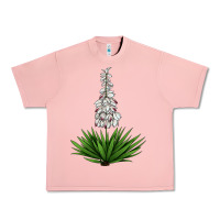 Salmon Yucca Flower IIIustrations Urban Heavy Tee - LillyAllenDesigns