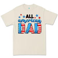 Bone All American dad Premium Tee - Neo Western