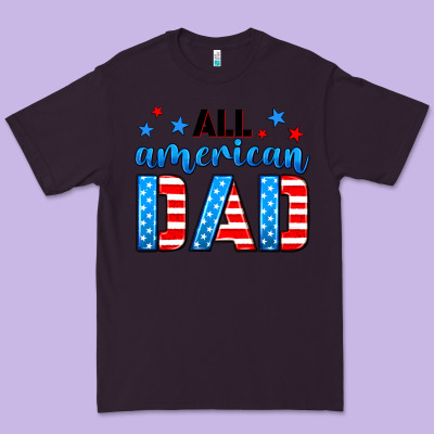 All American Dad Premium Tee Designed By Neo Western