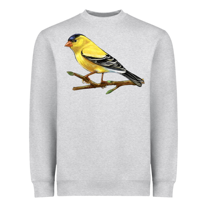 American Goldfinch Heavyweight Sweatshirt by LillyAllenDesigns | Teevron