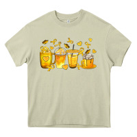 Mossy Childhood Cancer Coffee Cups Heavy Core Tee - texasbilliewilder