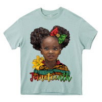 Arona juneteenth african girl Heavy Core Tee - BarkalooDesign
