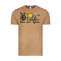 Vintage Camel Peace Love Hyenas Vintage Tee - LillyAllenDesigns