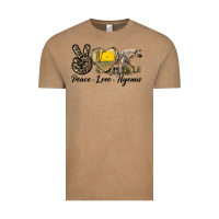 Vintage Coffee Peace Love Hyenas Vintage Tee - LillyAllenDesigns