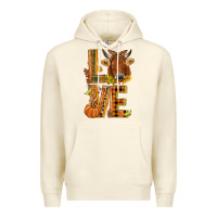 Sandshell Love fall cow Premium Hoodie - NancyCooperArtShop