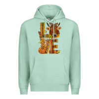 Seafoam Love fall cow Premium Hoodie - NancyCooperArtShop