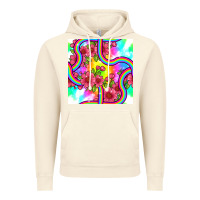 Vintage Artic tie dye floral seamless pattern Vintage Hoodie - BundleAndBundleShop