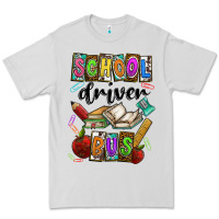 Dove Grey School driver bus Premium Tee - CowhideDigitalArt