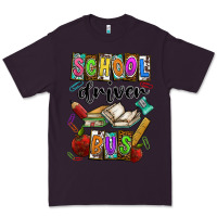 Plum School driver bus Premium Tee - CowhideDigitalArt