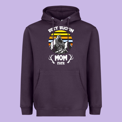 Best Buckin Mom Ever Heavyweight Hoodie Designed By Bettercallsaul