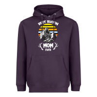 Plum Best Buckin Mom Ever Heavyweight Hoodie - Bettercallsaul