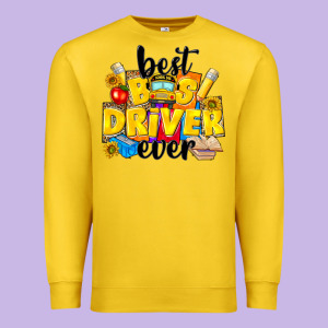Best Bus Driver Ever Premium Sweatshirt Designed By Nancycooperartshop