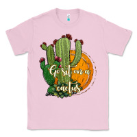 Bubblegum Pink cactus go sit on a cactus Classic Tee - Jasminsmagicworld