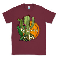 Burgundy cactus go sit on a cactus Classic Tee - Jasminsmagicworld