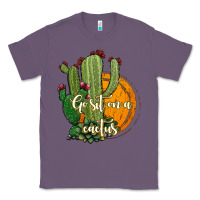 Lavender cactus go sit on a cactus Classic Tee - Jasminsmagicworld