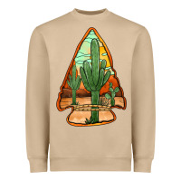 Mushroom desert cactus arrowhead Heavyweight Sweatshirt - Jasminsmagicworld