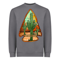 Storm desert cactus arrowhead Heavyweight Sweatshirt - Jasminsmagicworld