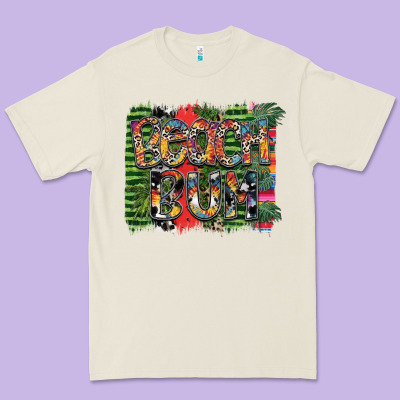 Beach Bum Premium Tee Designed By Sublimationcraftshop