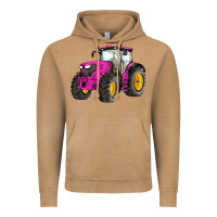 Vintage Camel western farm tractor pink Vintage Hoodie - Artiststas
