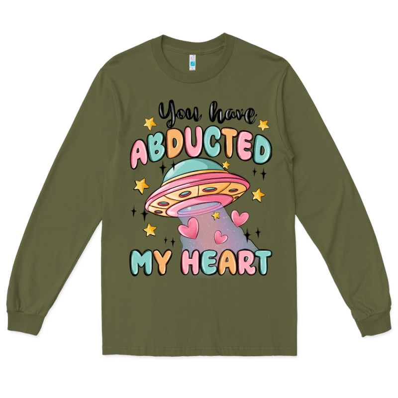 You Have Abducted My Heart Long Sleeve Tee by MaliasSmallBusiness | Teevron