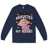 Navy you have abducted my heart Long Sleeve Tee - MaliasSmallBusiness