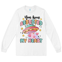 White you have abducted my heart Long Sleeve Tee - MaliasSmallBusiness