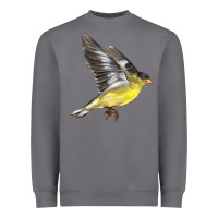 Storm Flying American Goldfinch Heavyweight Sweatshirt - LillyAllenDesigns