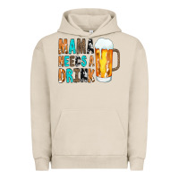 Pigment French Oak Mama Needs a Drink Urban Hoodie - CowCowDesign