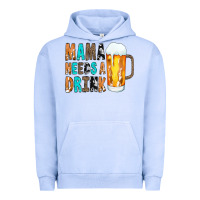 Pigment Grape Ice Mama Needs a Drink Urban Hoodie - CowCowDesign