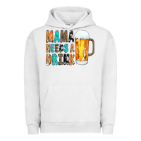 Pigment Lunar Rock Mama Needs a Drink Urban Hoodie - CowCowDesign