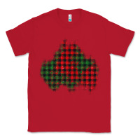 Red Christmas glitter patch Classic Tee - AdoDesignShop
