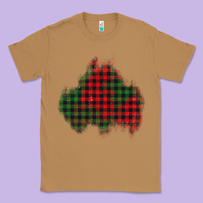 Christmas Glitter Patch Classic Tee Designed By Adodesignshop