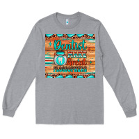 Heather Grey dentist make great flossophers Long Sleeve Tee - JahusDesignShop