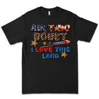 Black Ain't no doubt i love this land 4th of july Premium Tee - CowGirlArtShop