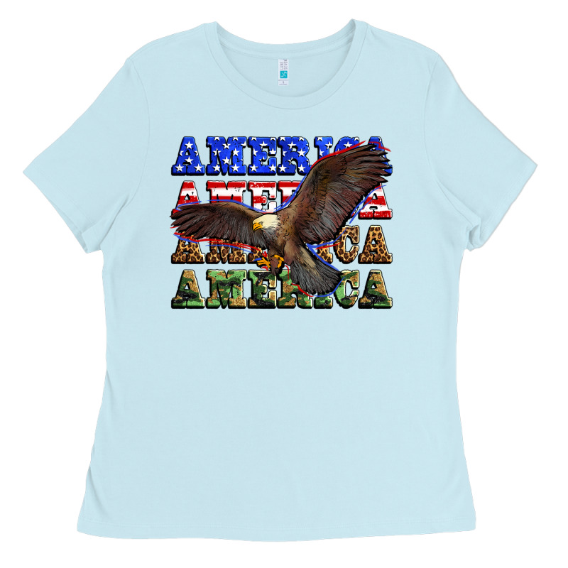 America America America America Ladies Tee by Zillion Design Studio | Teevron