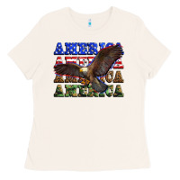 Bone america america america america Ladies Tee - Zillion Design Studio