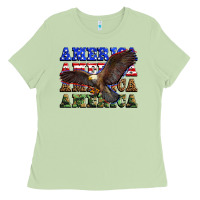 Matcha america america america america Ladies Tee - Zillion Design Studio