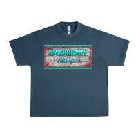 Midnight Navy western emergency nurse license plate template Urban Heavy Tee - BarkalooDesign