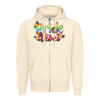 Sandshell Pride Vibes LGBTQ Zipper Hoodie - BundleAndBundleShop