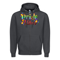 Smoke Pride Vibes LGBTQ Zipper Hoodie - BundleAndBundleShop