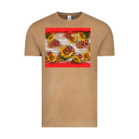 Vintage Camel ladybug sunflower Vintage Tee - BarkalooDesign