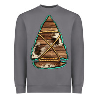 Storm cowhide wooden arrowhead Heavyweight Sweatshirt - Jasminsmagicworld